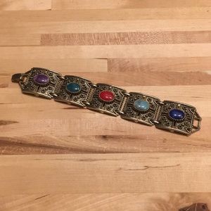 Vintage faux gold bracelet